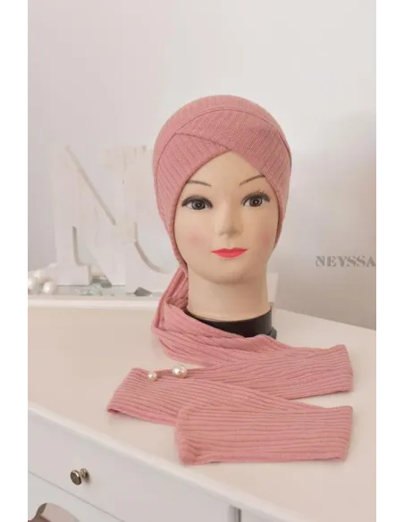  turban croisé jersey pas cher , turban sous hijab, turban style