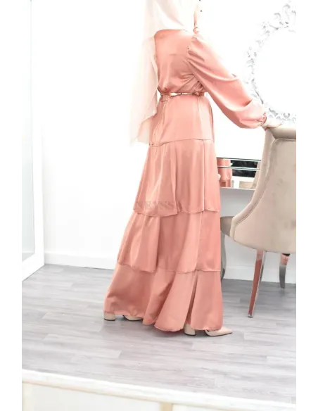 Superbe été boheme modest chic robe bohème musulmane hijab