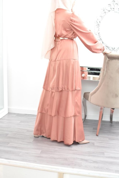 Superbe été boheme modest chic robe bohème musulmane hijab