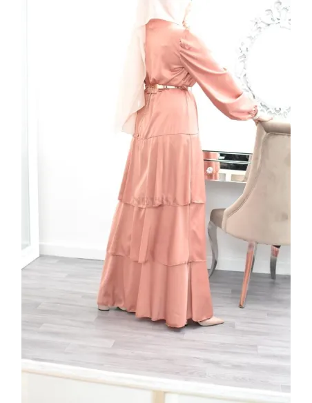 Superbe été boheme modest chic robe bohème musulmane hijab