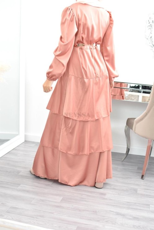 Superbe été boheme modest chic robe bohème musulmane hijab