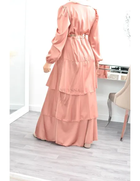 Superbe été boheme modest chic robe bohème musulmane hijab