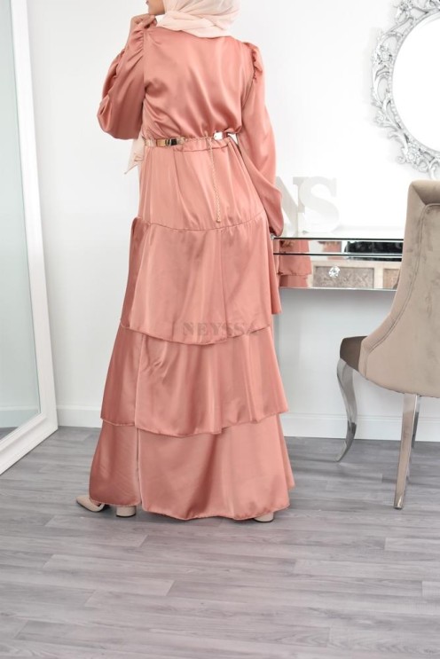 Superbe été boheme modest chic robe bohème musulmane hijab