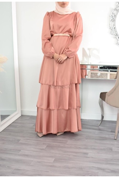 Superbe été boheme modest chic robe bohème musulmane hijab