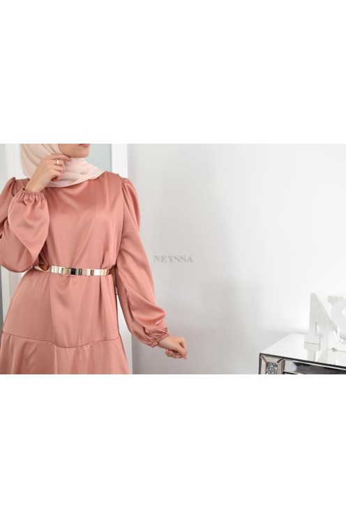 Superbe été boheme modest chic robe bohème musulmane hijab