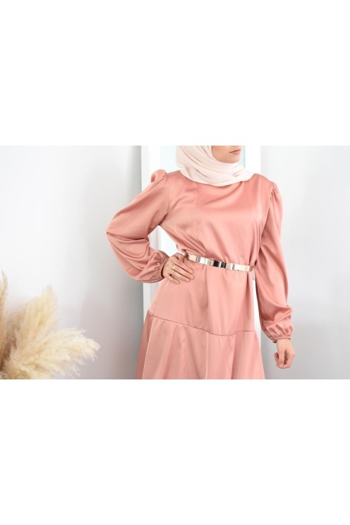 Superbe été boheme modest chic robe bohème musulmane hijab