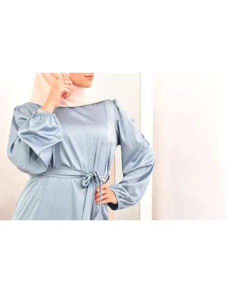 Superbe été boheme modest chic robe bohème musulmane hijab