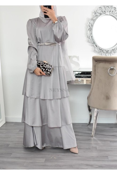 Superbe été boheme modest chic robe bohème musulmane hijab