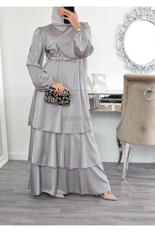 Superbe été boheme modest chic robe bohème musulmane hijab