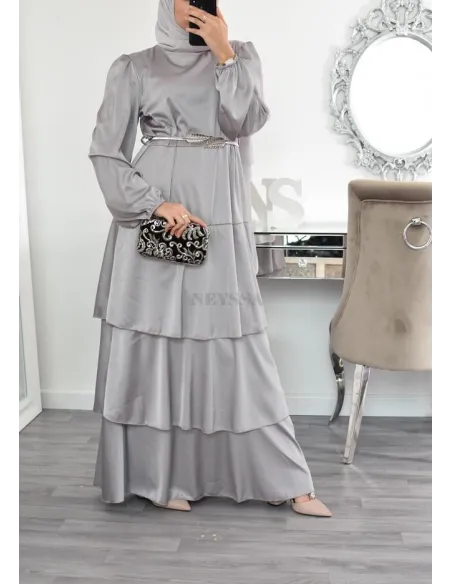Superbe été boheme modest chic robe bohème musulmane hijab