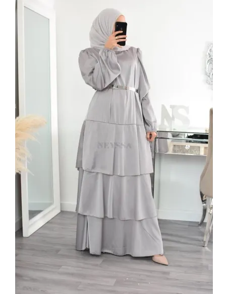 Superbe été boheme modest chic robe bohème musulmane hijab