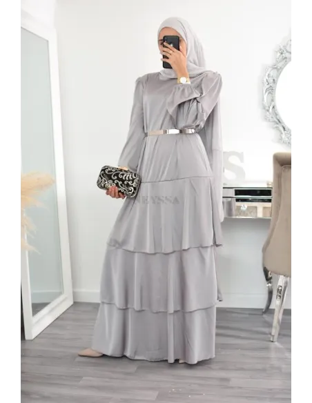 Superbe été boheme modest chic robe bohème musulmane hijab