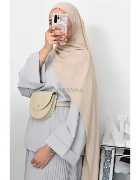 Maxi hijab mousseline xxl grand voile hijab crêpe hijab 180cm