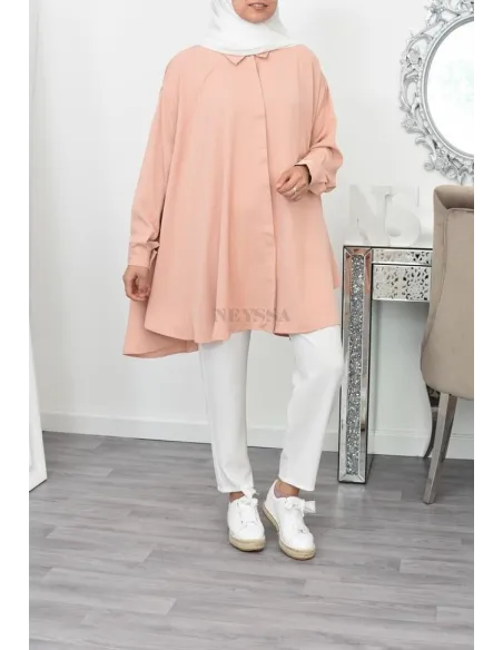 palazzo haut de gamme  Modest fashion classe fluide crêpe léger été