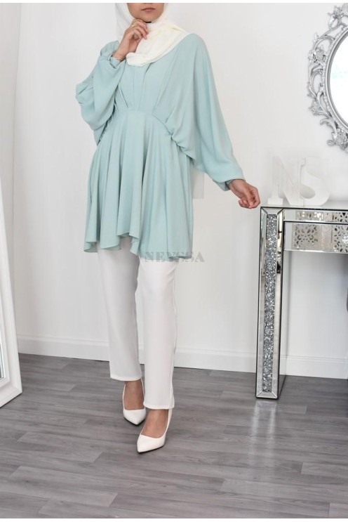 palazzo haut de gamme  Modest fashion classe fluide crêpe léger été