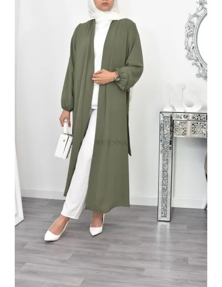 Long kimono léger mastour d'été pour femme voilée pas cher