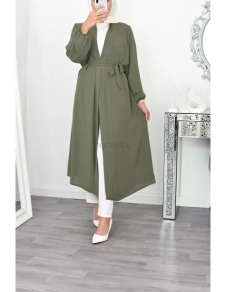 Long kimono léger mastour d'été pour femme voilée pas cher