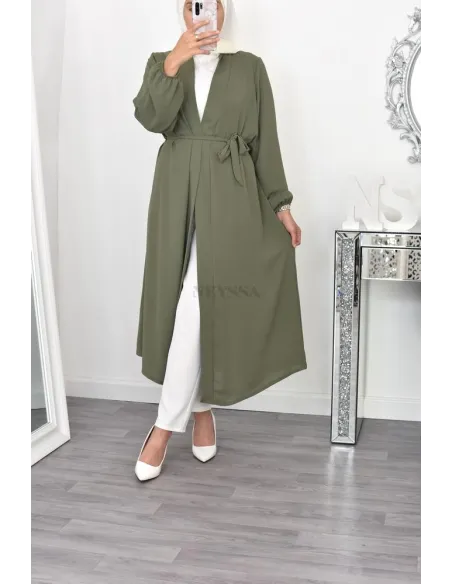 Long kimono léger mastour d'été pour femme voilée pas cher
