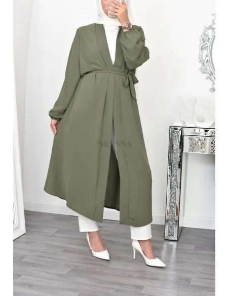 Long kimono léger mastour d'été pour femme voilée pas cher