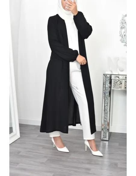 Long kimono léger mastour d'été pour femme voilée pas cher