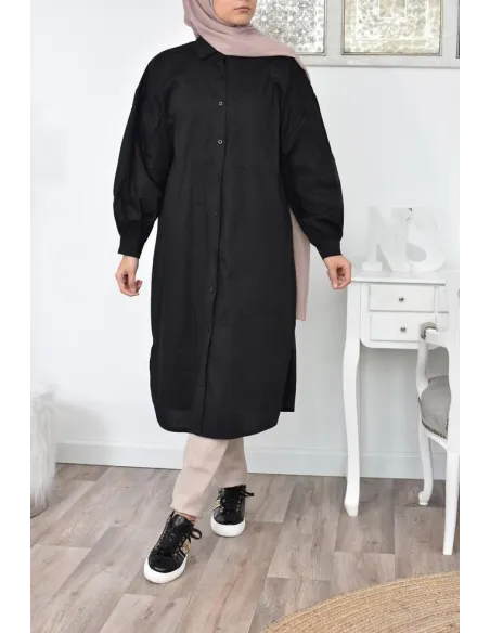 Tunique longue coton très longue femme musulmane femme musulmane