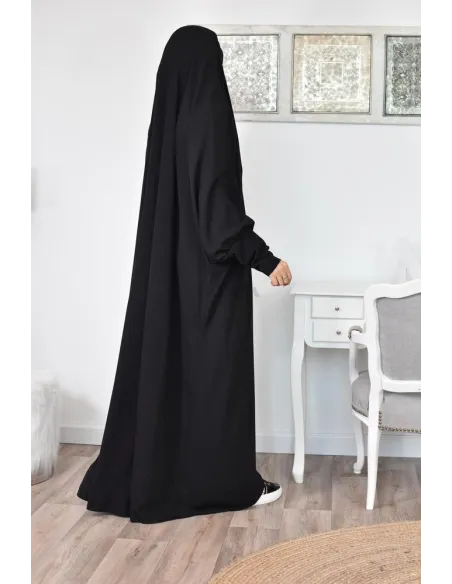 microfiber jilbab, light jilbab, prayer jilbab, one piece jilbeb
