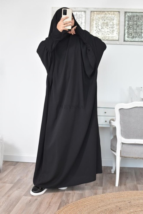 microfiber jilbab, light jilbab, prayer jilbab, one piece jilbeb