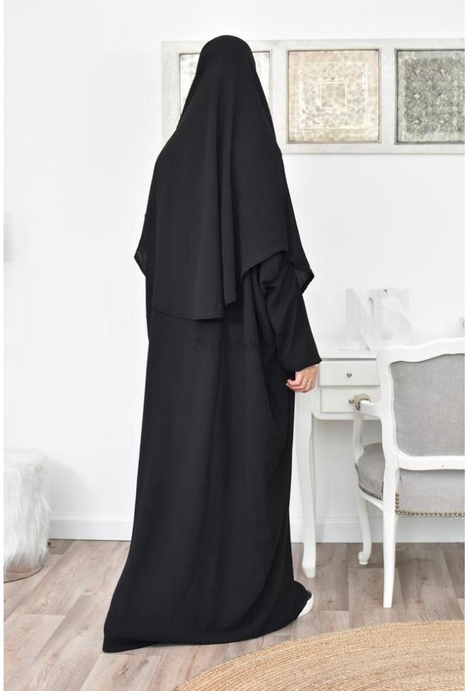  Abaya  longue papillon de  priere avec hijab  int gr  pas cher