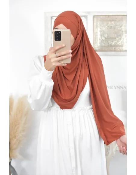 Hijab à enfiler jersey  Neyssa création, hijab haute qualité lycra