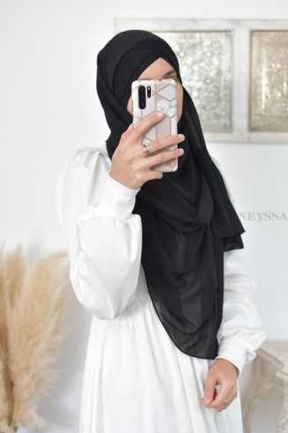 Turkish hijab inspiration ready to put on simple hijab cross cup 2