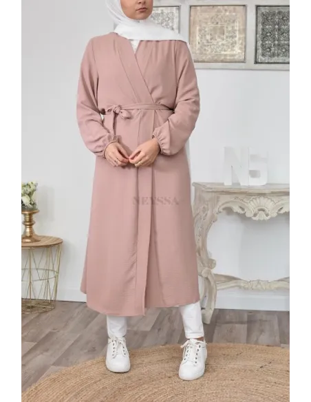 Long kimono léger mastour d'été pour femme voilée pas cher