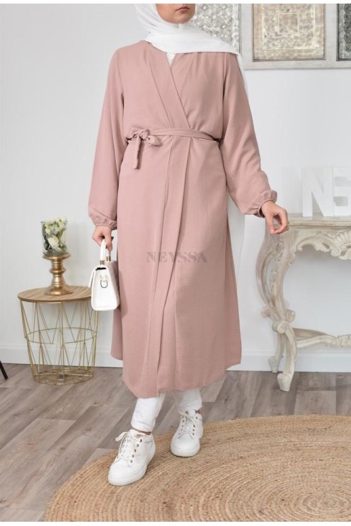 Long kimono léger mastour d'été pour femme voilée pas cher