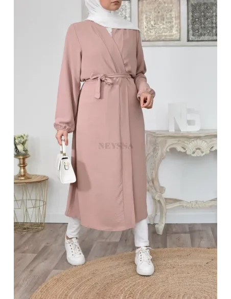 Long kimono léger mastour d'été pour femme voilée pas cher