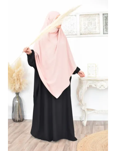 Long khimar pointu pour femme musulmane hijab légiféré