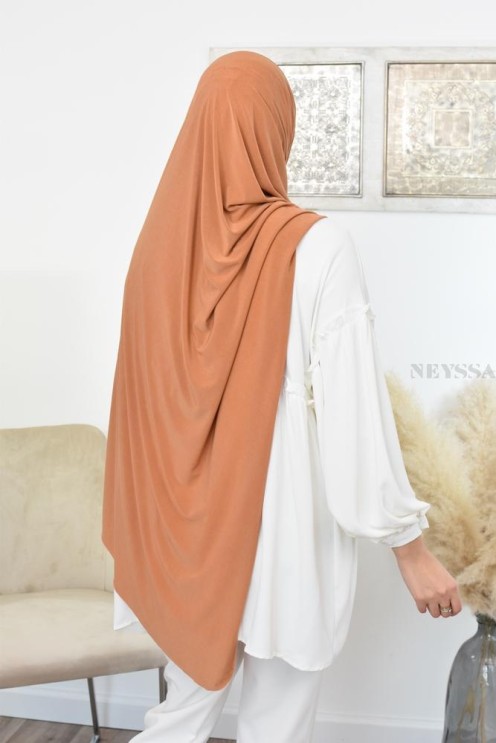 Hijab à enfiler jersey  Neyssa création, hijab haute qualité lycra