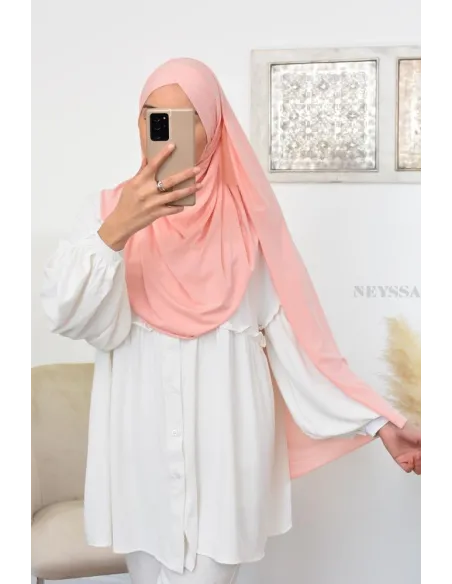 Hijab à enfiler jersey  Neyssa création, hijab haute qualité lycra