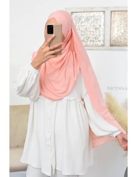 Hijab à enfiler jersey  Neyssa création, hijab haute qualité lycra