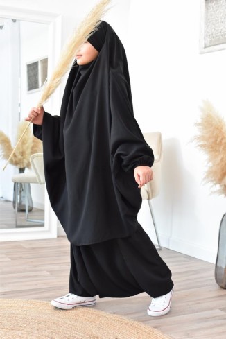 Girl Jilbeb oder Girl Jilbab Outfit für Gebets- und Arabischunterricht. 2