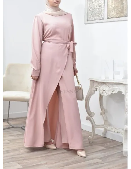 Tunic dress set with palazzo for a classy and chic veiled woman Neyssa