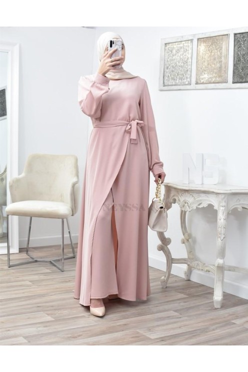 Tunic dress set with palazzo for a classy and chic veiled woman Neyssa