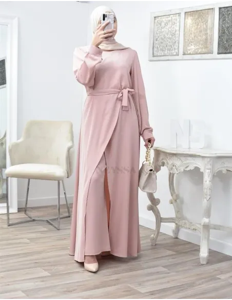 Tunic dress set with palazzo for a classy and chic veiled woman Neyssa