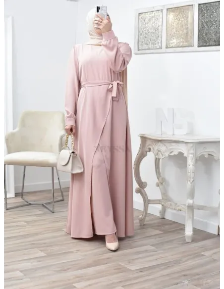 Tunic dress set with palazzo for a classy and chic veiled woman Neyssa
