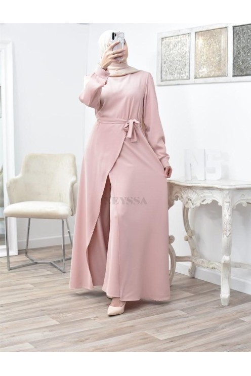 Tunic dress set with palazzo for a classy and chic veiled woman Neyssa