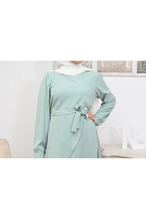 Tunic dress set with palazzo for a classy and chic veiled woman Neyssa