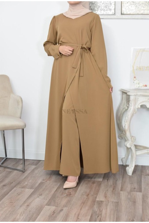 Tunic dress set with palazzo for a classy and chic veiled woman Neyssa