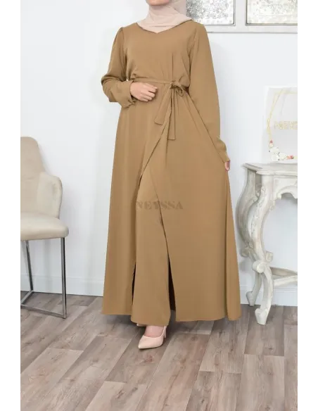 Tunic dress set with palazzo for a classy and chic veiled woman Neyssa