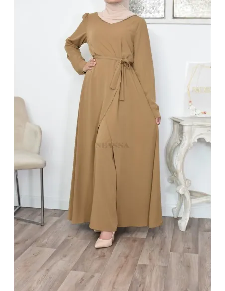 Tunic dress set with palazzo for a classy and chic veiled woman Neyssa