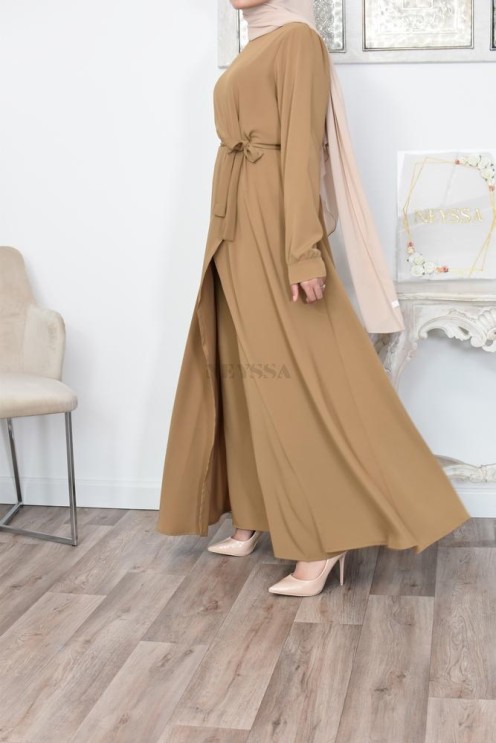 Tunic dress set with palazzo for a classy and chic veiled woman Neyssa