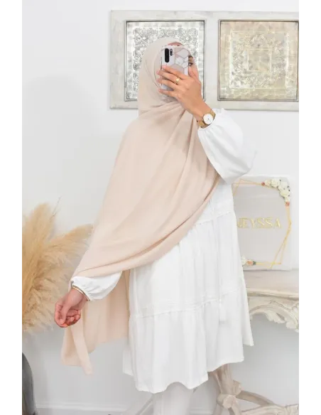 Hijab soie de Médine moderne et pas cher haut de gamme