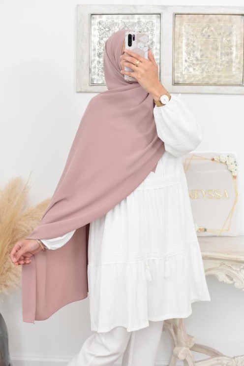 Hijab soie de Médine moderne et pas cher haut de gamme